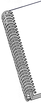 SGM can Plastic Spiral you computer manuals.