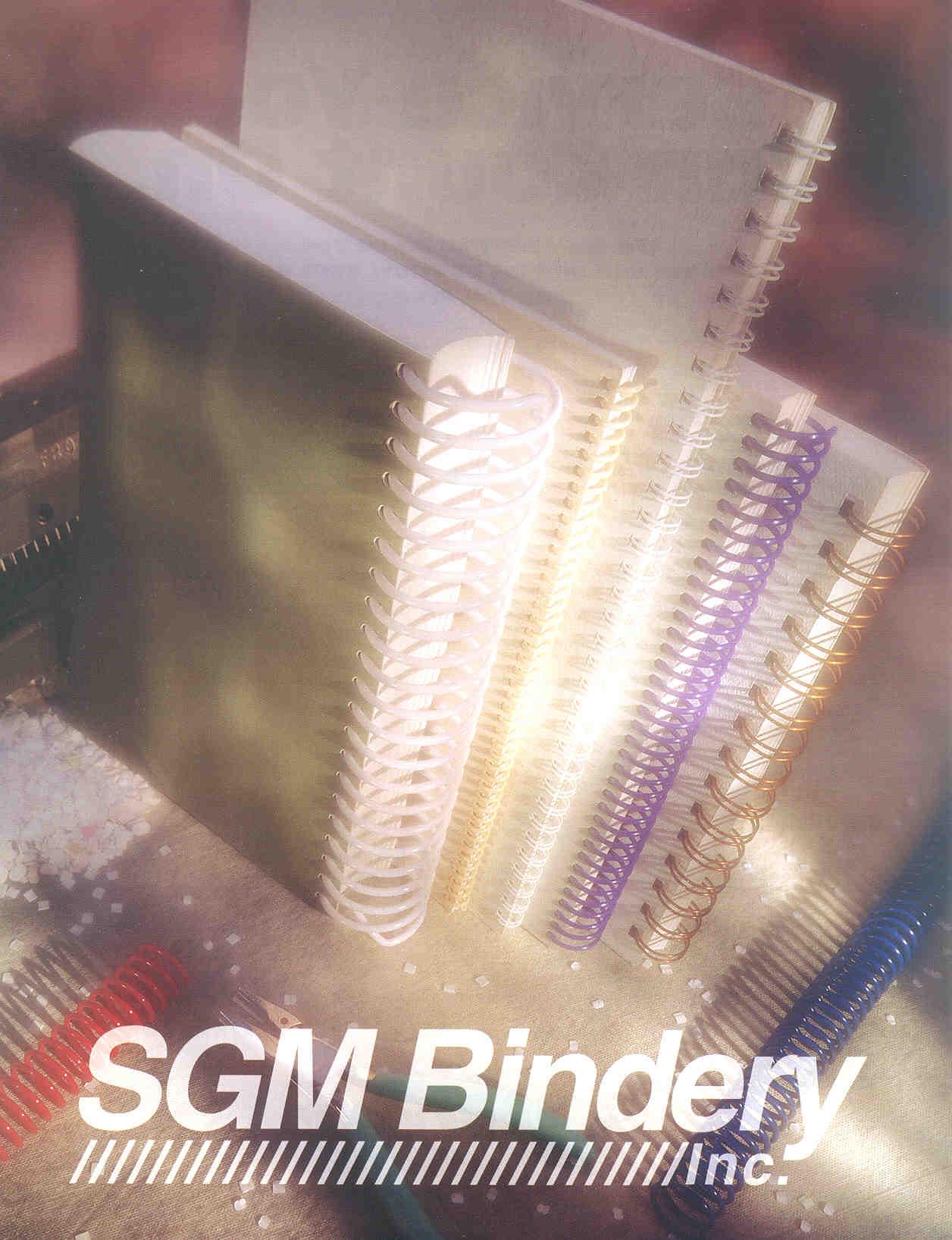 Welcome to SGM Bindery, Inc.