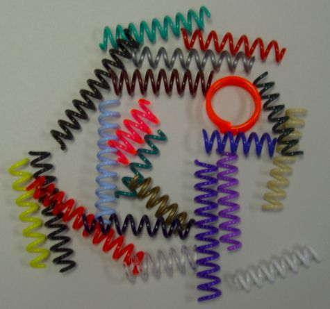 Plastic Spiral colors.