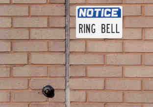 Don't forget to ring bell for service. 